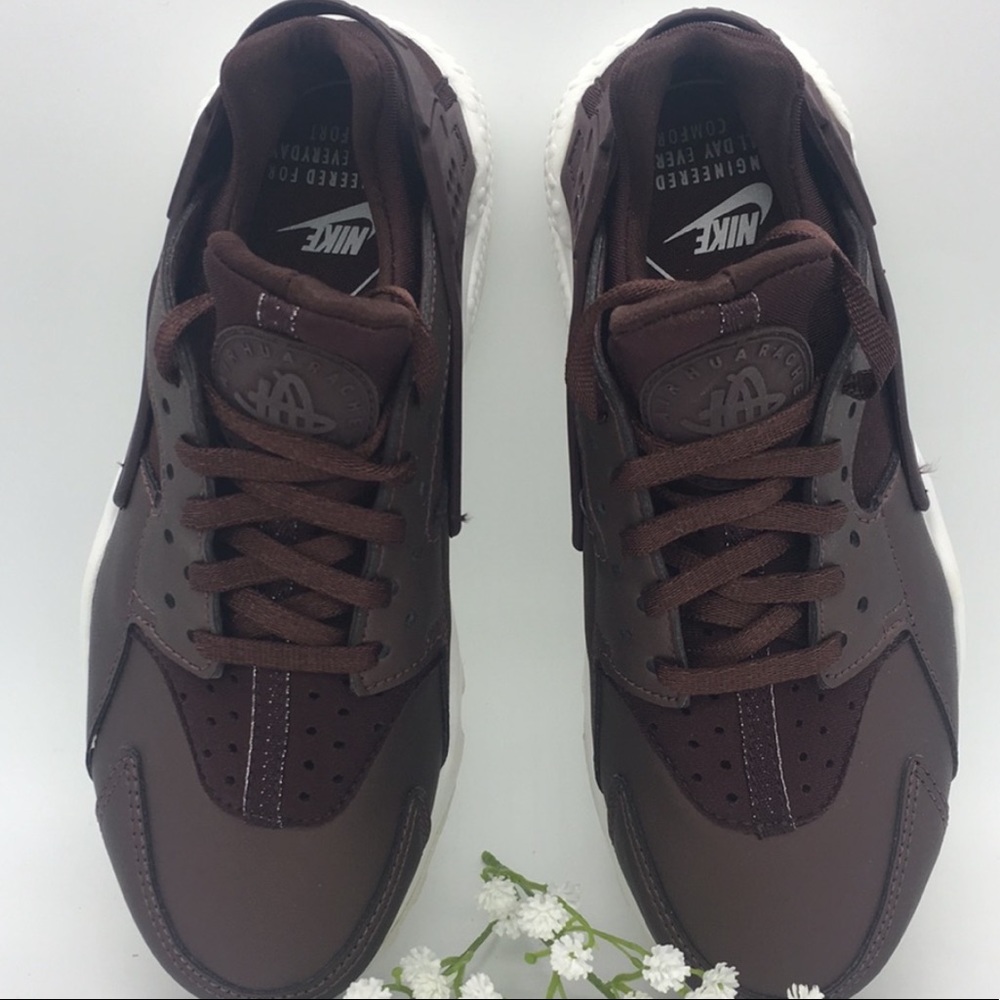 • NIKE AIR HUARACHE RUN PRM TXT mahogany/MLTC - Picture 4 of 8